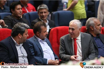 «محمد خزاعی» به همراه «محمدرضا صفایی‌فر» در مراسم افتتاح «پردیس سینمایی رزمال»