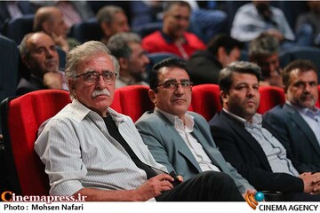«محمد خزاعی» به همراه «همایون اسعدیان» و «قادر آشنا» در مراسم افتتاح «پردیس سینمایی رزمال»