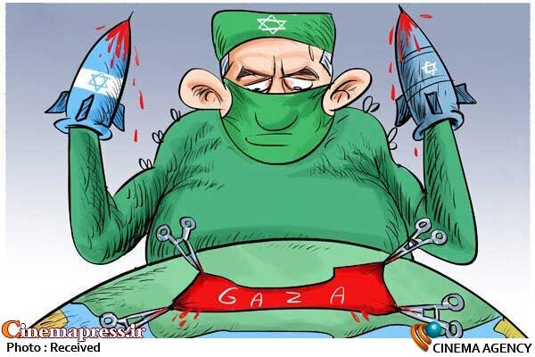 کارتونیستها وارد جنگ با صهیونیستها شدند+ فیلم