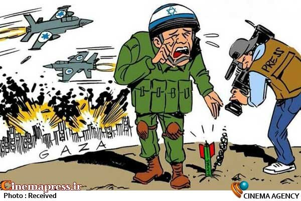کارتونیستها وارد جنگ با صهیونیستها شدند+ فیلم
