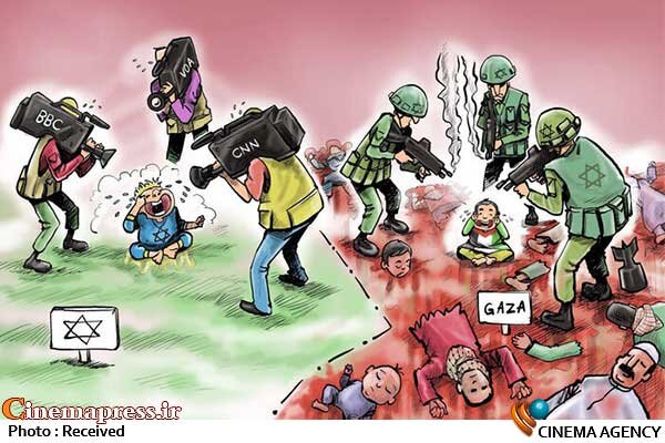 کارتونیستها وارد جنگ با صهیونیستها شدند+ فیلم