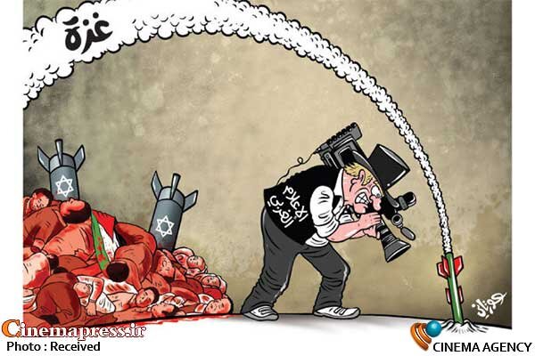 کارتونیستها وارد جنگ با صهیونیستها شدند+ فیلم