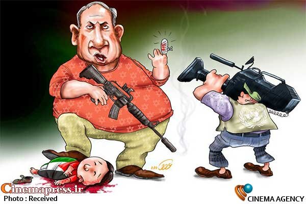 کارتونیستها وارد جنگ با صهیونیستها شدند+ فیلم