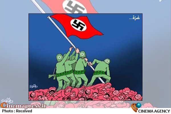 کارتونیستها وارد جنگ با صهیونیستها شدند+ فیلم