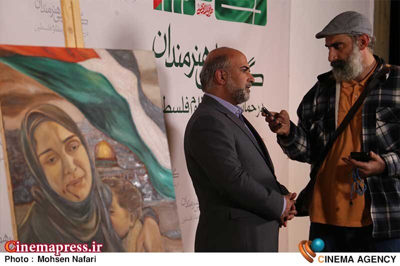 هنرمند زبان گویای مردم است که به بهترین شکل میتواند احساسات و عواطف جامعه را به دنیا منتقل کند سيد مجيد پوراحمدي؛ فلسطین؛ تجمع هنرمندان در موزه هنرهای معاصر