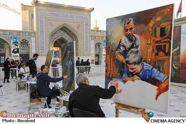 هنرمندان متعهد و امام رضایی «مظلومیت ملت فلسطین» را فریاد زدند مظلومیت ملت فلسطین