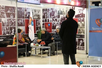غرفه «خبرگزاری سینماپرس» در «بیست و چهارمین نمایشگاه رسانههای ایران»
