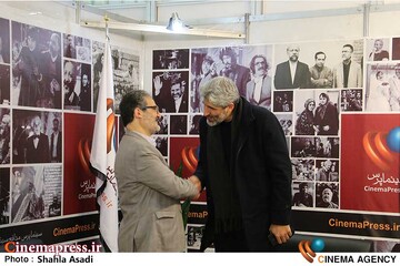 غرفه «خبرگزاری سینماپرس» در «بیست و چهارمین نمایشگاه رسانههای ایران»