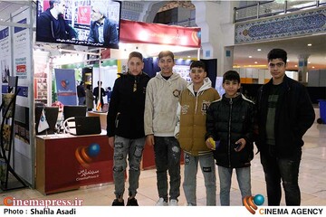 غرفه «خبرگزاری سینماپرس» در «بیست و چهارمین نمایشگاه رسانههای ایران»