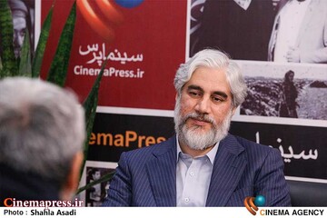 غرفه «خبرگزاری سینماپرس» در «بیست و چهارمین نمایشگاه رسانههای ایران»