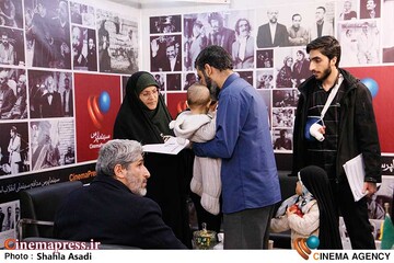 غرفه «خبرگزاری سینماپرس» در «بیست و چهارمین نمایشگاه رسانههای ایران»