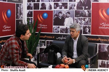 غرفه «خبرگزاری سینماپرس» در «بیست و چهارمین نمایشگاه رسانههای ایران»