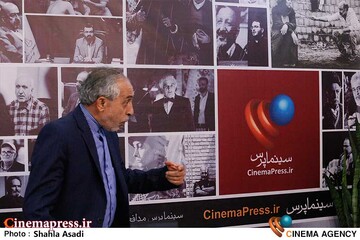 غرفه سینماپرس در نمایشگاه مطبوعات؛ غلامرضا منتظمی