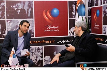 غرفه «خبرگزاری سینماپرس» در «بیست و چهارمین نمایشگاه رسانههای ایران»