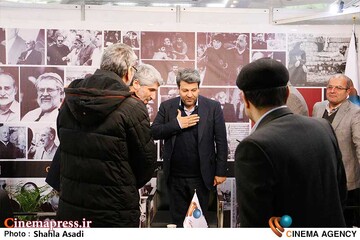 غرفه «خبرگزاری سینماپرس» در «بیست و چهارمین نمایشگاه رسانههای ایران»