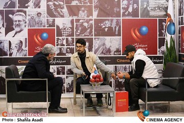 غرفه «خبرگزاری سینماپرس» در «بیست و چهارمین نمایشگاه رسانههای ایران»