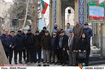 مراسم سالگرد مرحوم سلحشور