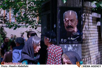 مراسم تشیع جنازه سعید راد