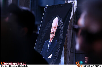 مراسم تشیع جنازه سعید راد