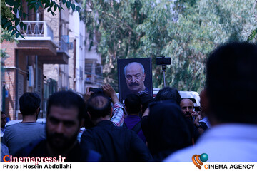 مراسم تشیع جنازه سعید راد