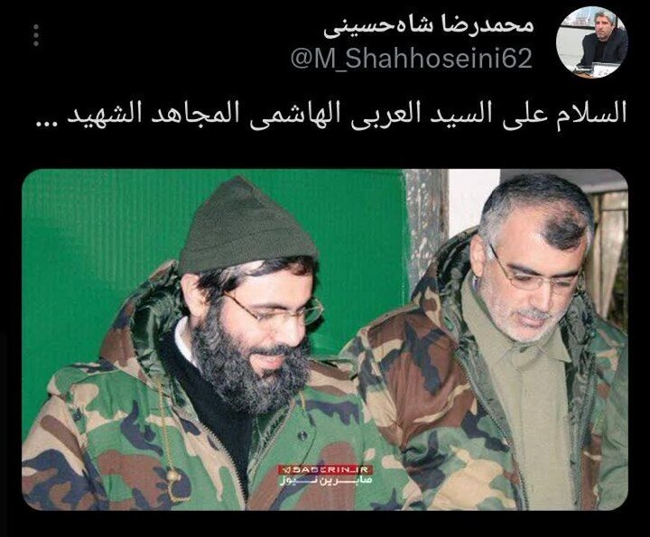 در همراهی با «جبهه مقاومت»؛ اهالی فرهنگ و هنر به شهادت «سید هاشم صفیالدین» واکنش نشان دادند
