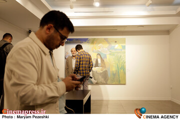 افتتاحییه نمایشگاه آثار طراحی و نقاشی حبیب الله صادقی 23 فروردین 1404