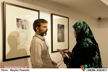 افتتاحییه نمایشگاه آثار طراحی و نقاشی حبیب الله صادقی 23 فروردین 1404