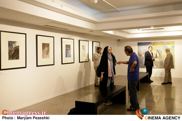 افتتاحییه نمایشگاه آثار طراحی و نقاشی حبیب الله صادقی 23 فروردین 1404