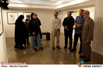 افتتاحییه نمایشگاه آثار طراحی و نقاشی حبیب الله صادقی 23 فروردین 1404