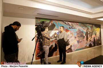 افتتاحییه نمایشگاه آثار طراحی و نقاشی حبیب الله صادقی 23 فروردین 1404