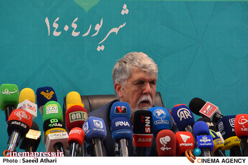 نشست خبری سید عباس صالحی وزیر فرهنگ و ارشاد اسلامی