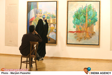 افتتاحییه نمایشگاه بسیجی 25 شهریور 1404