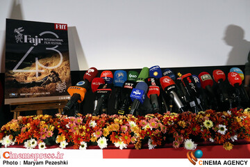 نشست خبری 43 امین جشنواره جهانی فیلم فجر 1 آذر 1404
