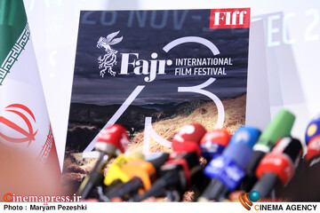 نشست خبری 43 امین جشنواره جهانی فیلم فجر 1 آذر 1404