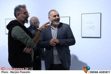 افتتاحییه گالری نقاشی کارتونی محمد حسین نیرومند 26 آذر 1404