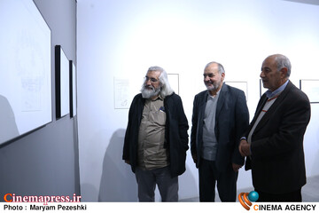 افتتاحییه گالری نقاشی کارتونی محمد حسین نیرومند 26 آذر 1404