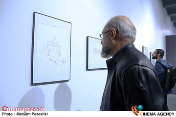 افتتاحییه گالری نقاشی کارتونی محمد حسین نیرومند 26 آذر 1404