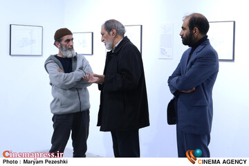 افتتاحییه گالری نقاشی کارتونی محمد حسین نیرومند 26 آذر 1404