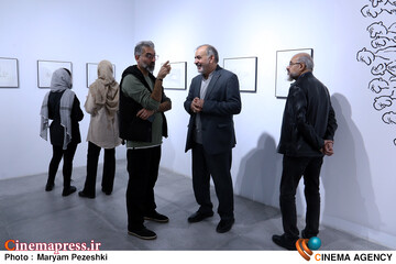 افتتاحییه گالری نقاشی کارتونی محمد حسین نیرومند 26 آذر 1404
