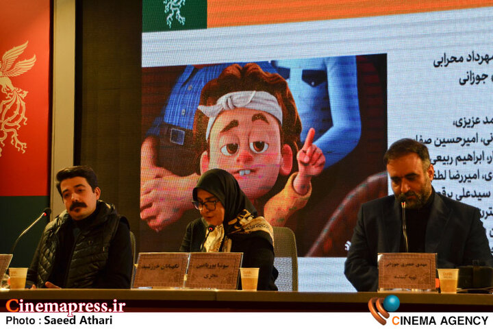 عکس/ نشست خبری انیمیشن سینمایی «نگهبانان خورشید»