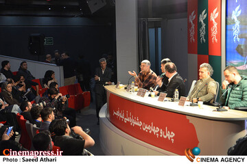 نشست خبری فیلم غبار میمون