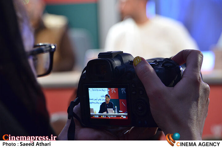 عکس/ نشست خبری فیلم سینمایی «قمارباز»