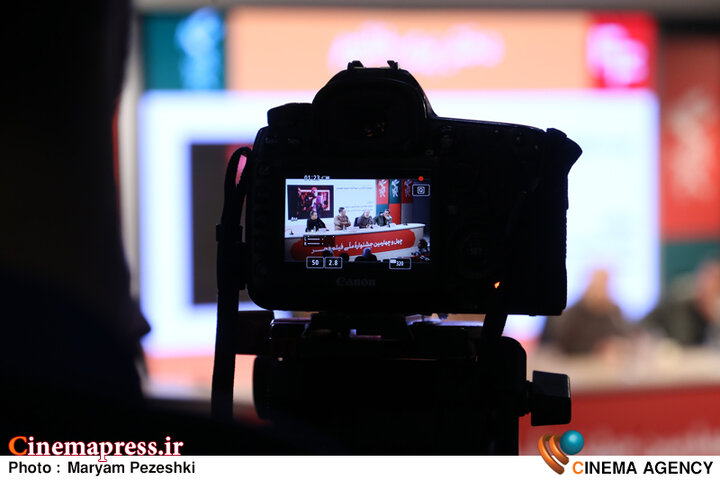 عکس/ نشست خبری فیلم سینمایی «دختر پری خانم»