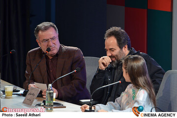 نشست خبری فیلم قایق سواری در تهران