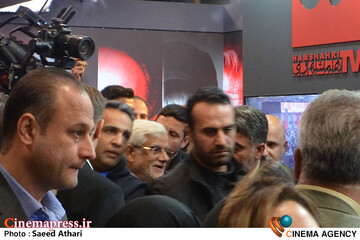بازدید معاون اول رییس جمهور (دکتر عارف) از جشنواره فیلم فجر