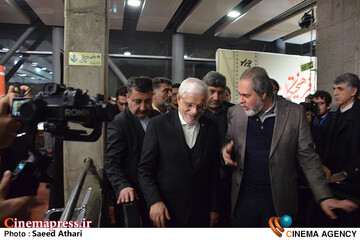 بازدید معاون اول رییس جمهور (دکتر عارف) از جشنواره فیلم فجر