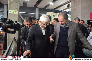بازدید معاون اول رییس جمهور (دکتر عارف) از جشنواره فیلم فجر
