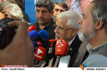 بازدید معاون اول رییس جمهور (دکتر عارف) از جشنواره فیلم فجر