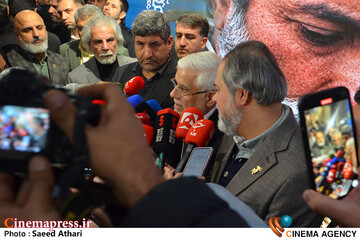 بازدید معاون اول رییس جمهور (دکتر عارف) از جشنواره فیلم فجر