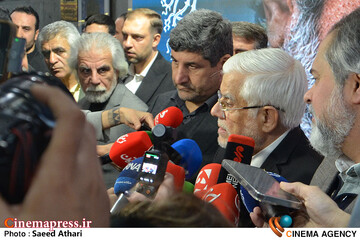 بازدید معاون اول رییس جمهور (دکتر عارف) از جشنواره فیلم فجر